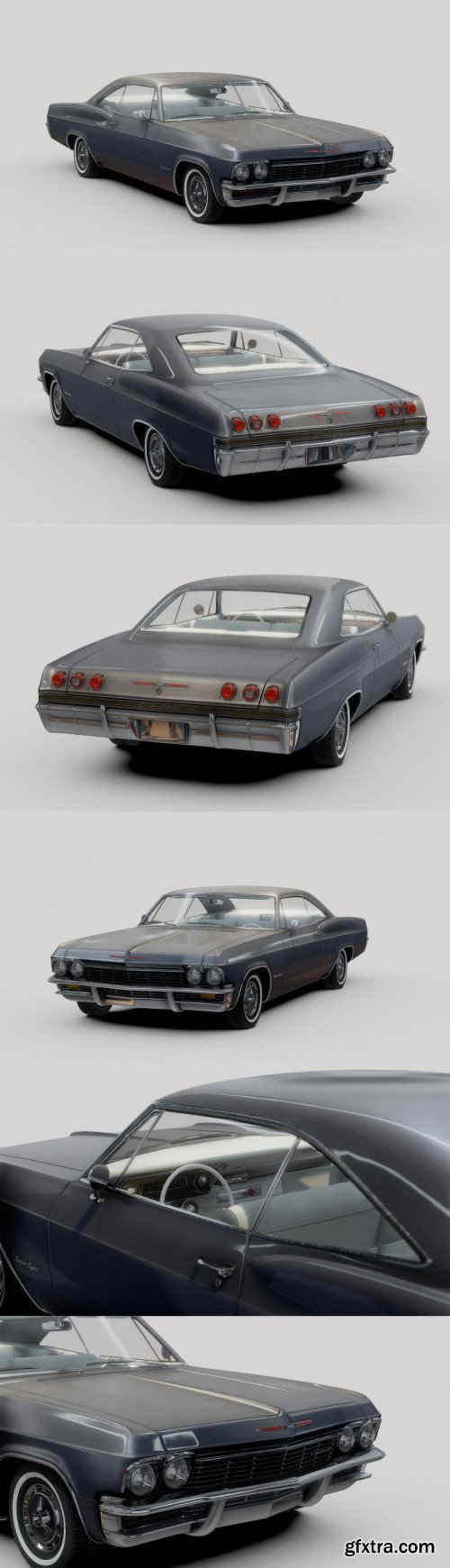 Impala 1965 ss 3D Model