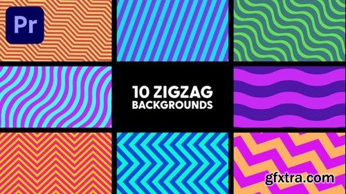 Videohive Zigzag Backgrounds 44752495