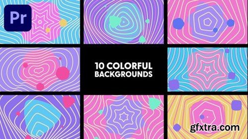 Videohive Colorful Backgrounds 44752504