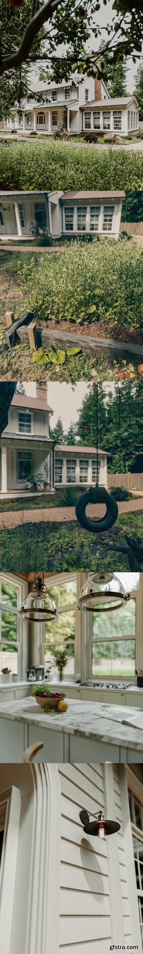 American Country House Exterior