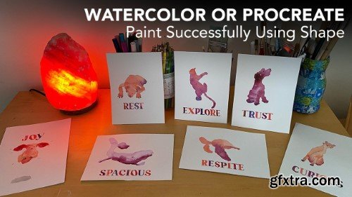 Watercolor or Procreate: Paint Successfully Using Shape