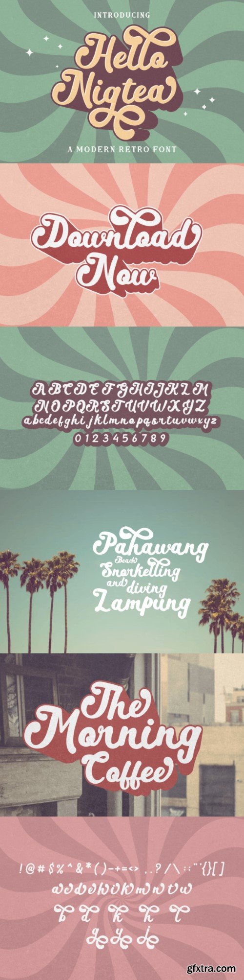 Hello Nigtea Font