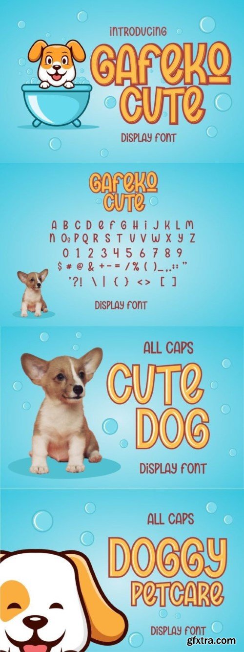 Gafeko Cute Font