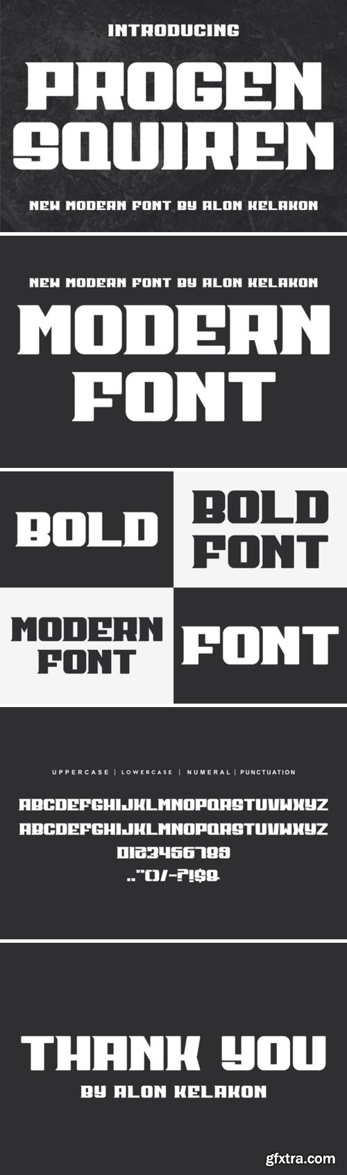 Progen Squiren Font