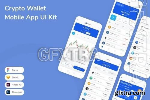 Crypto Wallet Mobile App UI Kit GCVPL6G