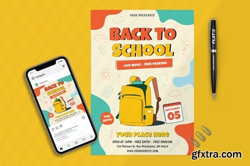 Back to School Set Templates V68EQVE