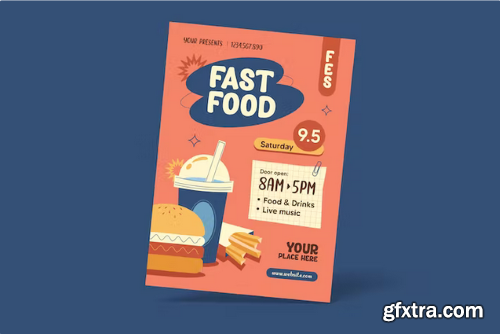 Fast Food Festival Flyer