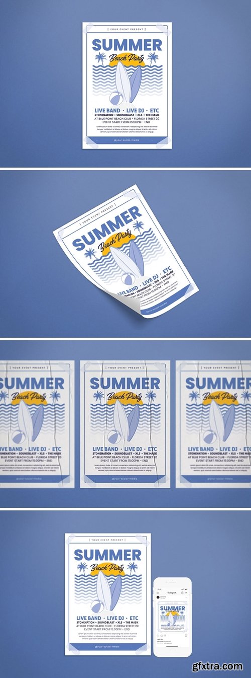 Summer Party Template 9Y27HFA