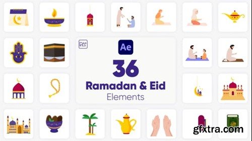 Videohive Ramadan & Eid Elements For After Effects 44700176