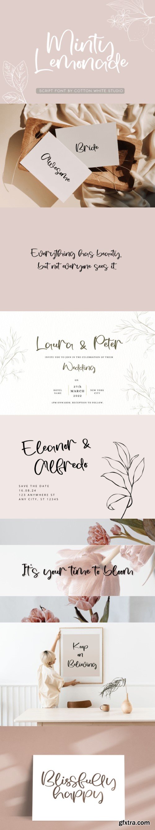 Minty Lemonade Font