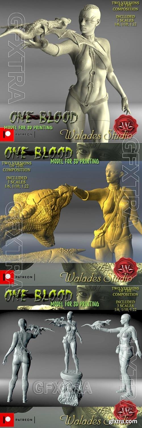 Walades Studio - One Blood &ndash; 3D Print Model