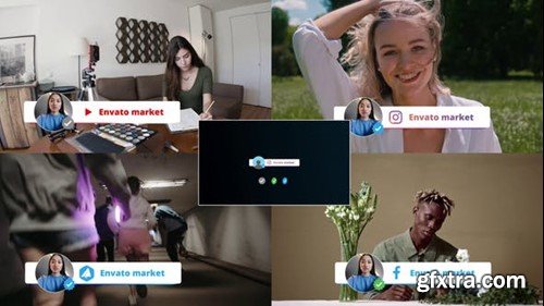 Videohive Cool Social media lower Thirds 44706799