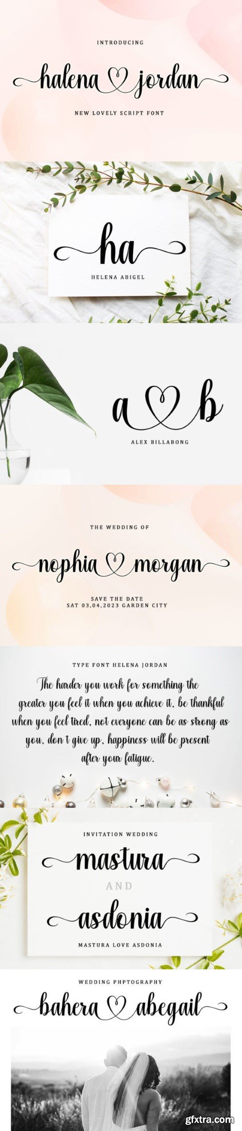 Halena Jordan Font