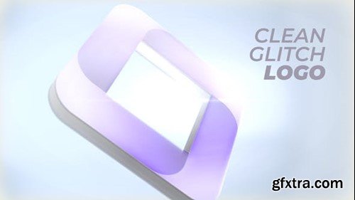 Videohive Clean Glitch Logo 44705087