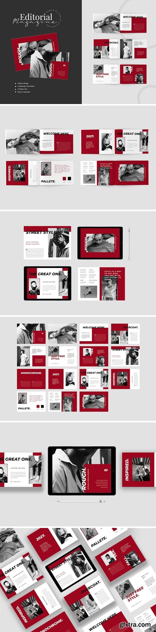 Editorial Magazine Template JF4S2B6