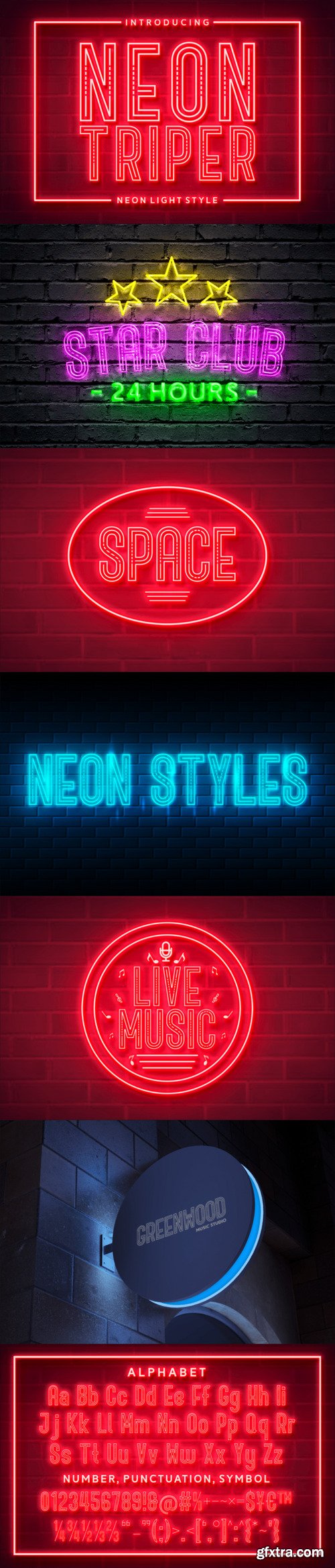 Neon Triper Font