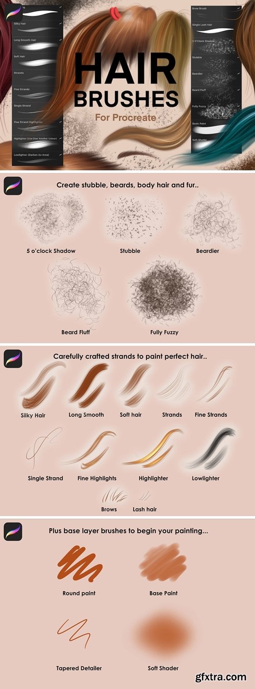 Hair Brushes For Procreate 3GZ6ZNN