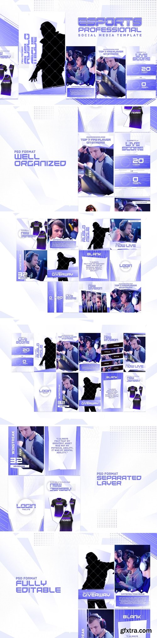 E- Sports Social Media Template 9YWU7NZ