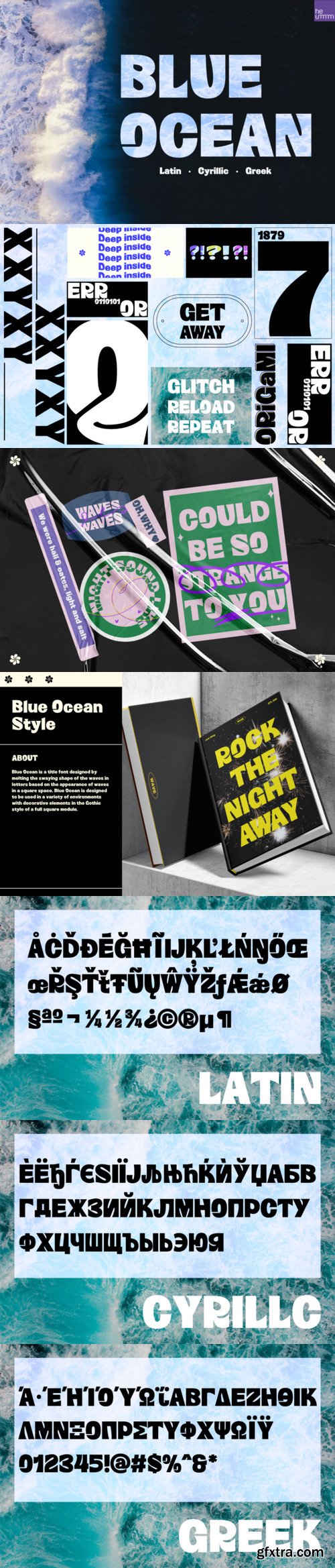 Blue Ocean Font