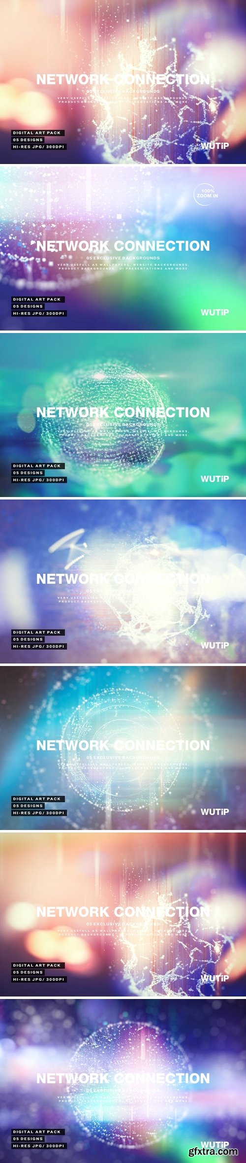 Abstract Network Connection Background 9RNBXC