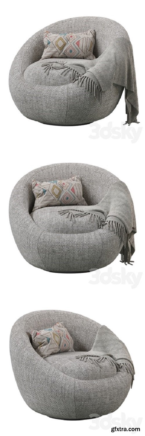 Cozy swivel chair