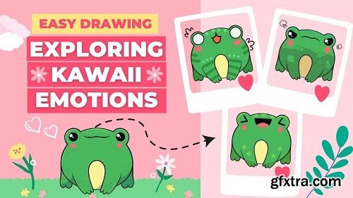 Exploring Kawaii Emotions: Frog Stickers | Procreate Illustrations for Beginners