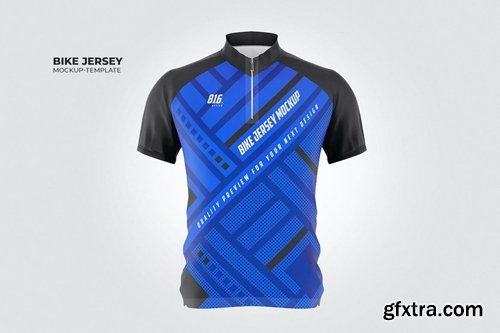 Bike Jersey Mock-Up Template BCXXTYL