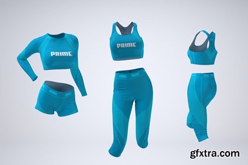 Dancewear or Activewear Mock-Up RHNMY6W