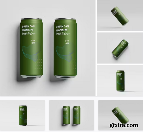 Drink Can Mockups