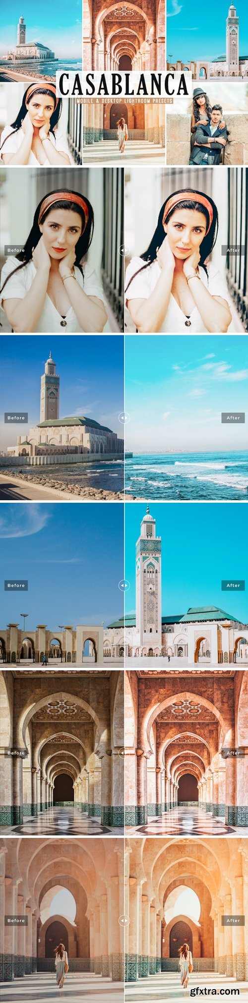 Casablanca Mobile & Desktop Lightroom Presets SNDCVKN