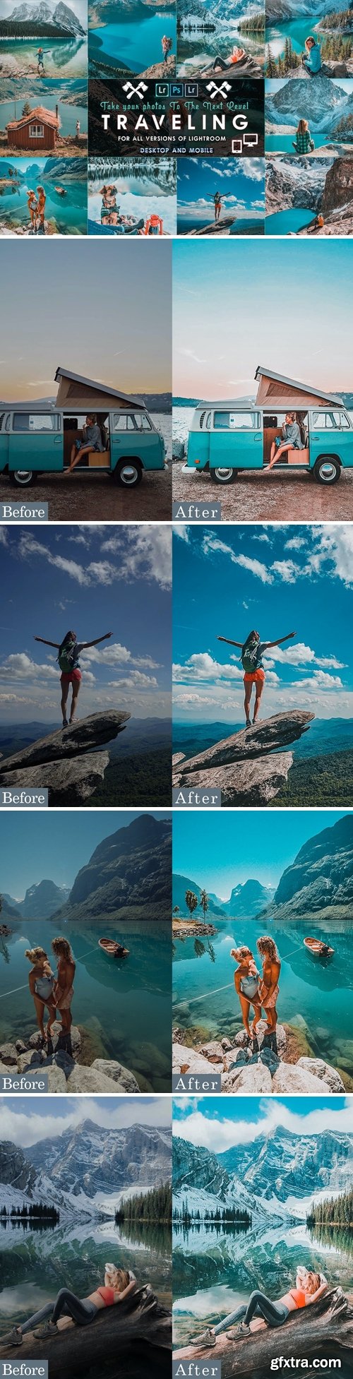 Travel Lightroom Presets ( Mobile & Desktop ) STCWJGA