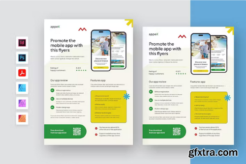 Promo App Flyer Templates