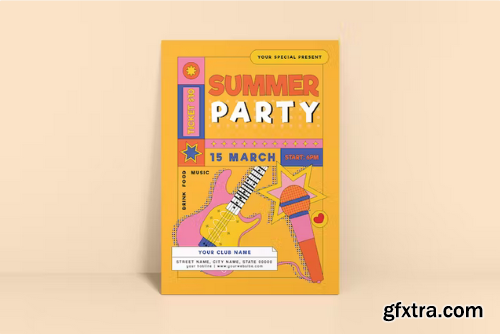 Summer Party Flyer