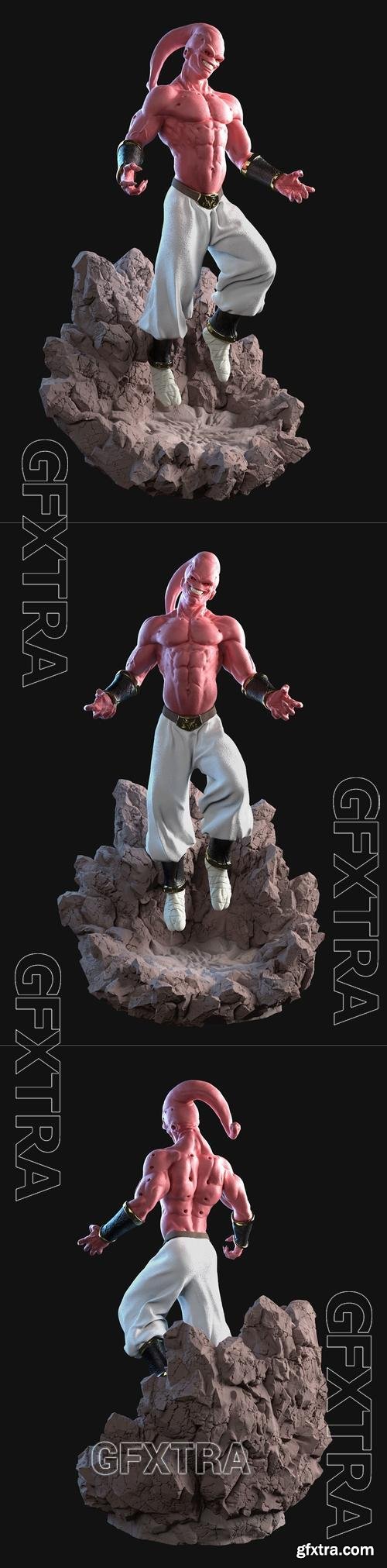 Majin Buu from Dragon Ball Z &ndash; 3D Print Model