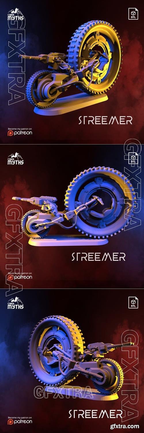 Cyber Myths - Cyber Byke Streemer &ndash; 3D Print Model