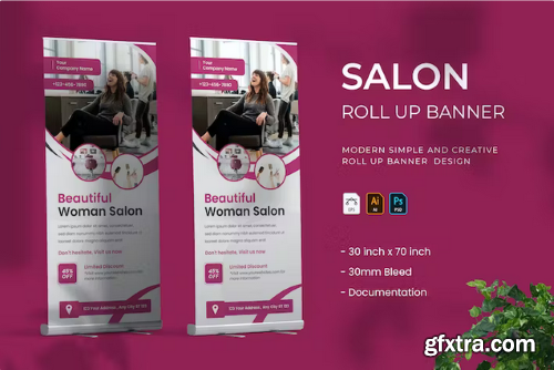 Salon - Roll UP Banner