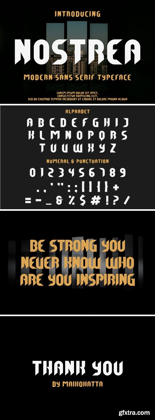 NOSTREA FONT