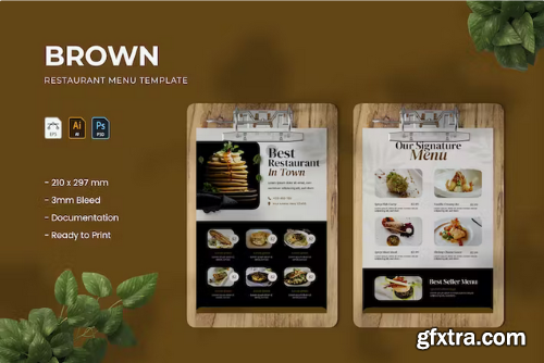 Brown - Menu