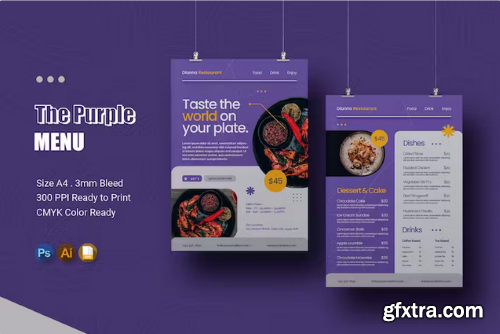 The Purple Menu