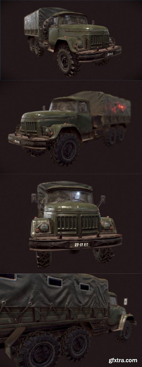 Zil131 3D Model