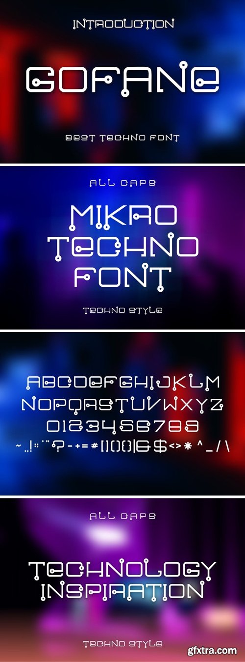 Gofane Font