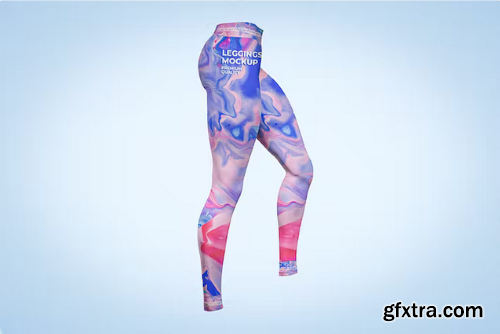 Yoga Pants Leggings Mockup