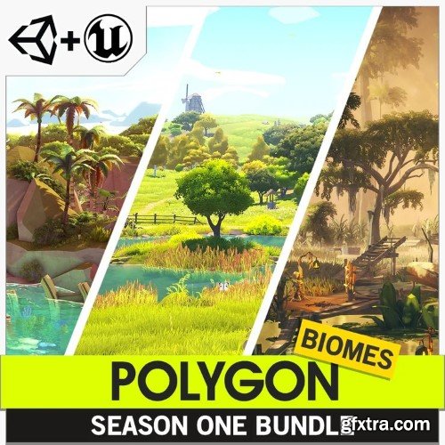 Unreal Engine - POLYGON - Nature Biomes - Season One + Plugins