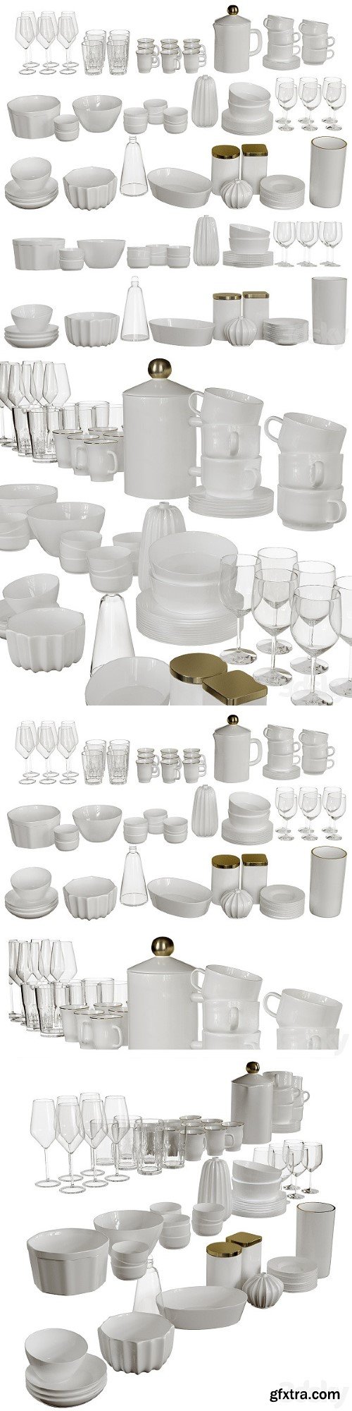 Set of Dishes 1