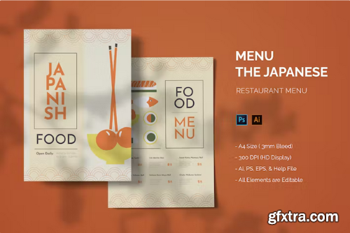 Japanese Sushi - Food Menu