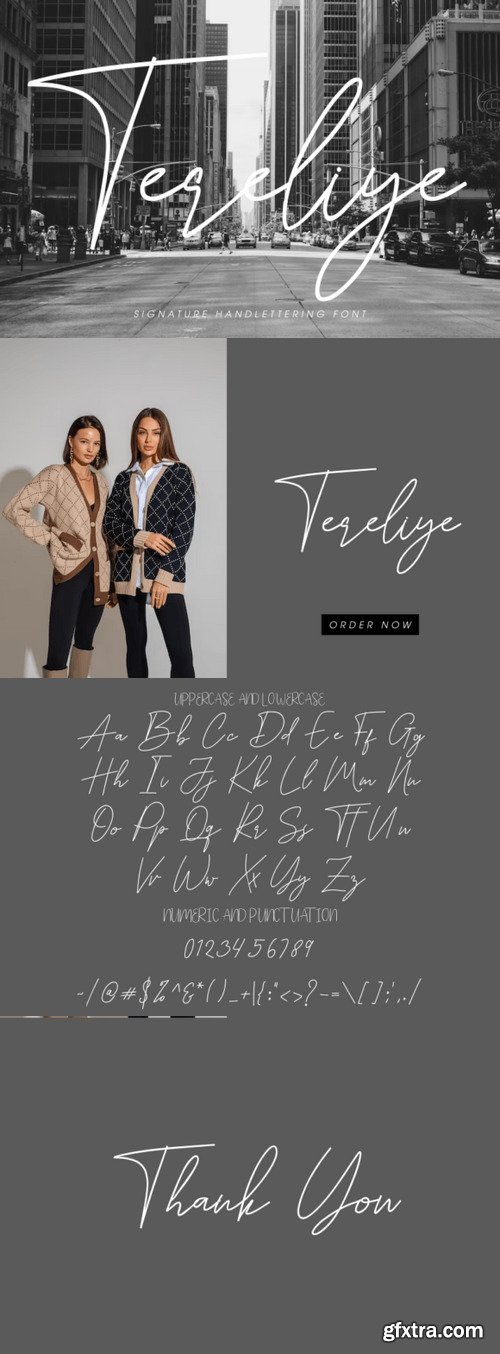 Tereliye Font