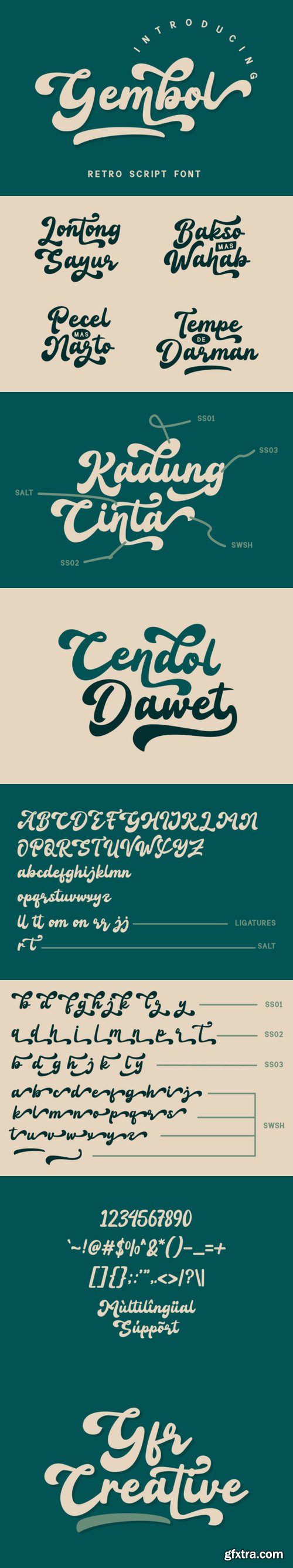 Gembol Font