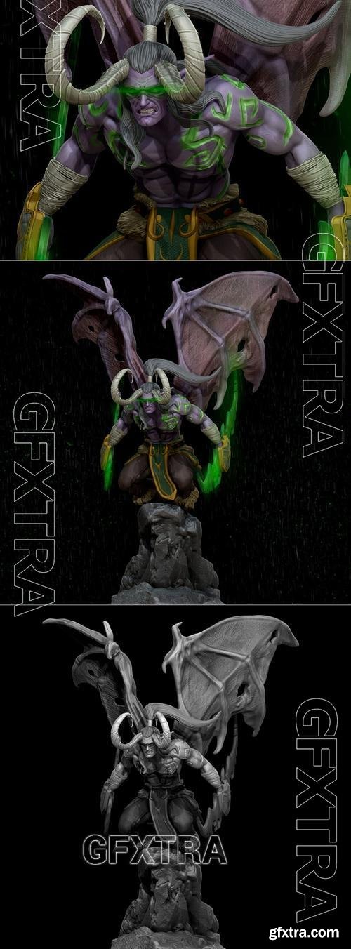 Illidan Stormrage &ndash; 3D Print Model