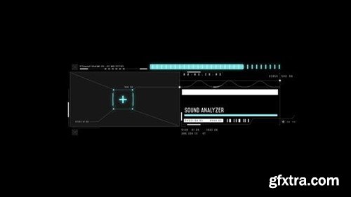 Videohive HUD Sound Analyzer 2 44794443