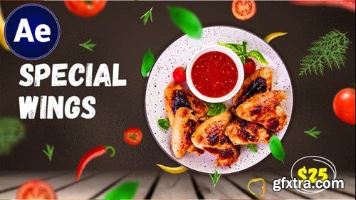 Videohive Food Promo Menu Spring 44765153